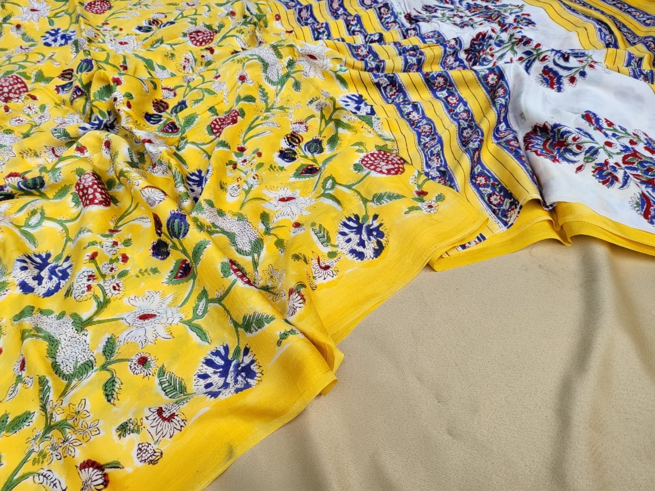 Comfortable Cotton Mulmul Saree